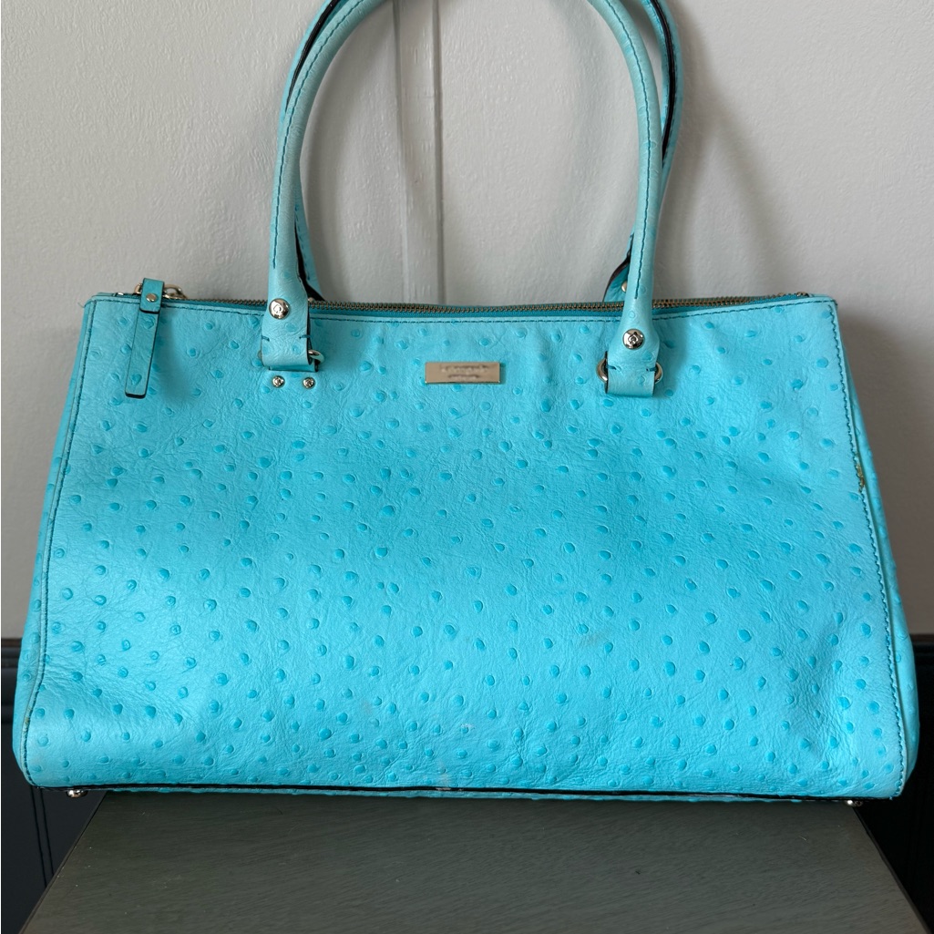 Kate Spade Ostrich Leather Tote/Purse